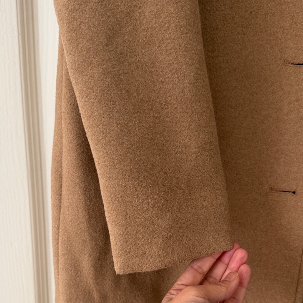 Abercrombie & Fitch Camel Trench Coat - Picture 4 of 7